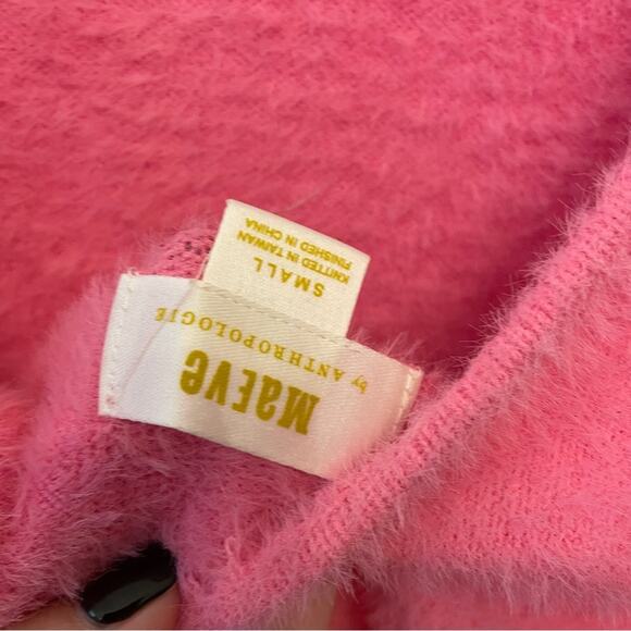 Anthropologie Maeve Eyelash Mock-Neck Sweater - Picture 5 of 7